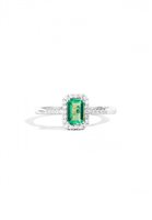 Anillo Recarlo Mujer Orchidea in Oro Smeraldo 0.64 Ct R33CC170/SM-14 - R33CC170/SM-14